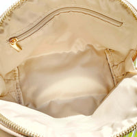 Luxury Vegan Leather Cosmetic Toiletry Travel Bag