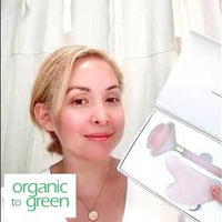 Crystal Roller + Gua Sha Set - Skin Detox - Jade