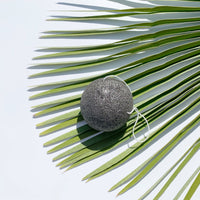 Konjac Face Exfoliating Sponge - Charcoal