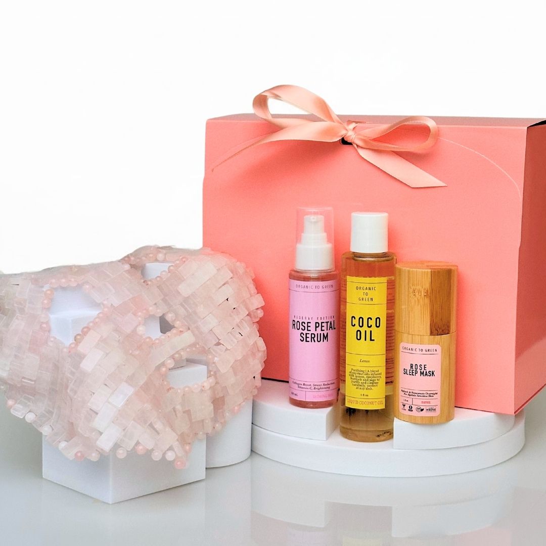 Rose Quartz Spa Gift Set