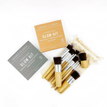 Day & Night Palette + Brush Makeup Bundle