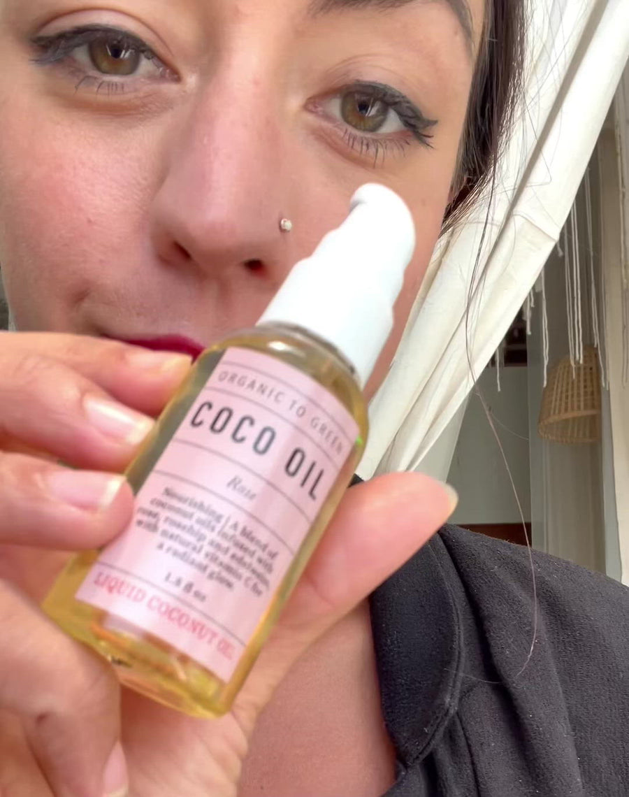 Liquid Coconut Oil Rose - Anti-Aging Coco Oil