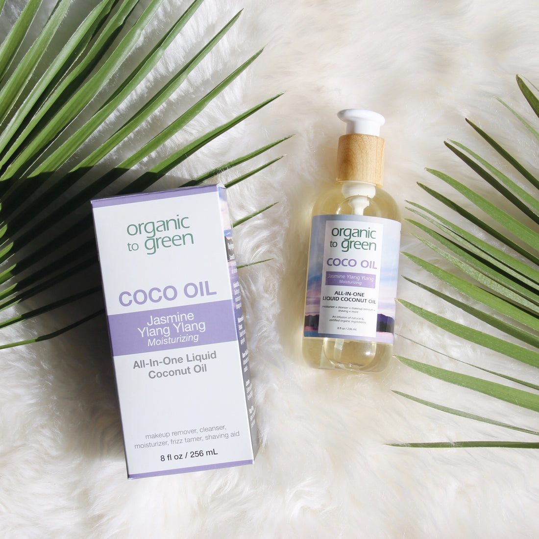 Liquid Coconut Oil Jasmine Ylang Ylang - Moisturizing Coco Oil
