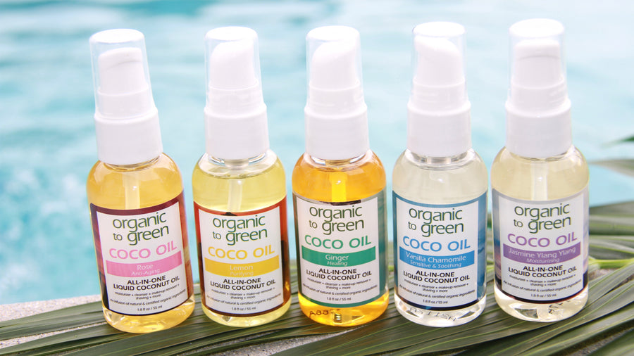 Mini Coco Oil Travel Kit With Jute Draw String Bag