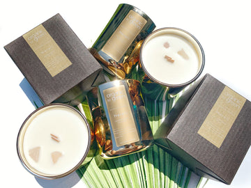 KINDNESS - Neroli Aromatherapy with Rose Quartz CANDLE - Wholesale Case of 12