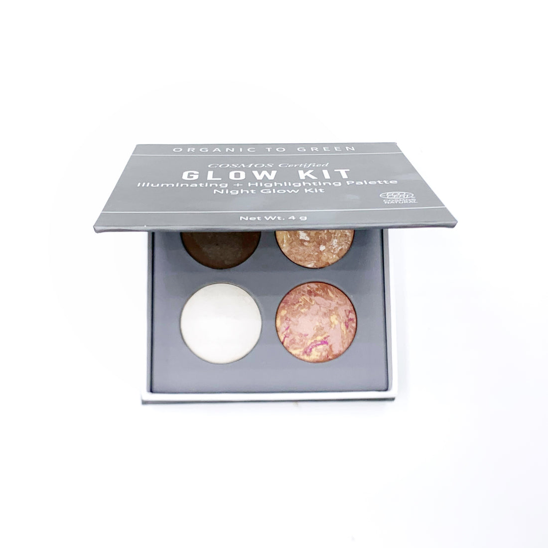 COSMOS Certified Night Glow Kit - Illuminating + Highlighting Palette