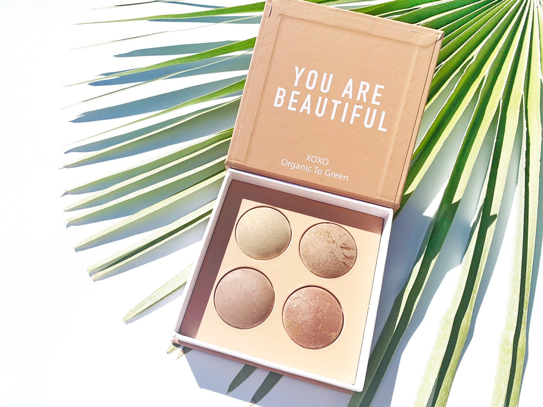 COSMOS Certified Day Glow Kit - Illuminating + Highlighting Palette