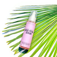ROSE PETAL SERUM - RESERVE EDITION – FOR GLOWING SKIN - COLLAGEN BOOST, STRESS REDUCTION & VITAMIN C BRIGHTENING