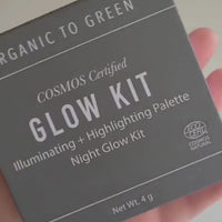 COSMOS Certified Night Glow Kit - Illuminating + Highlighting Palette