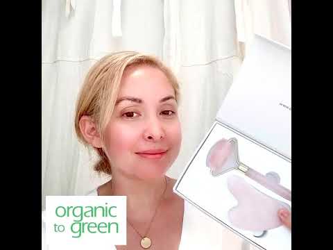 Crystal Roller + Gua Sha Set - Skin Detox - Rose Quartz