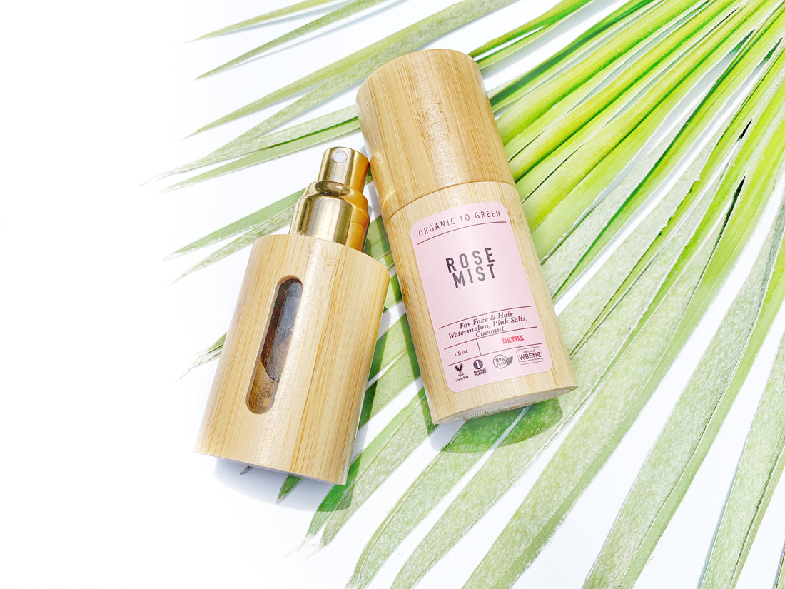 Rose Mist Spray Face & Hair - Watermelon, Pink Salts, Coconut