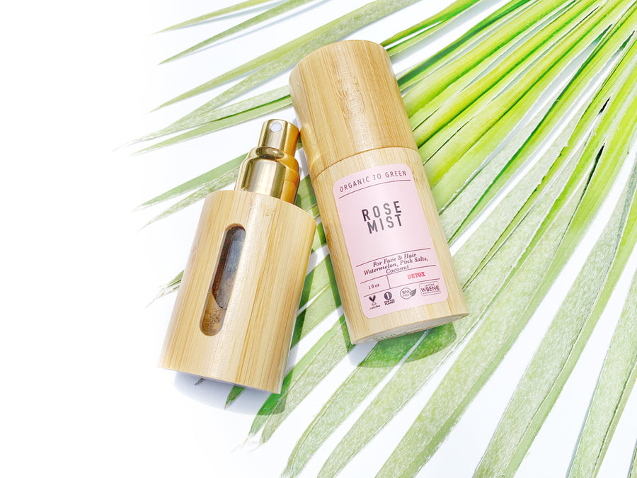 Rose Mist Spray Face & Hair - Watermelon, Pink Salts, Coconut