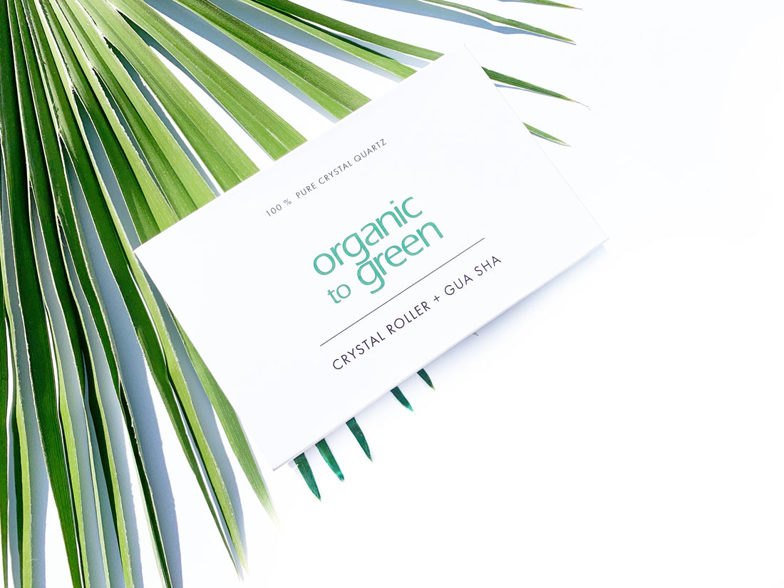 Crystal Roller + Gua Sha Set - Skin Detox - Jade