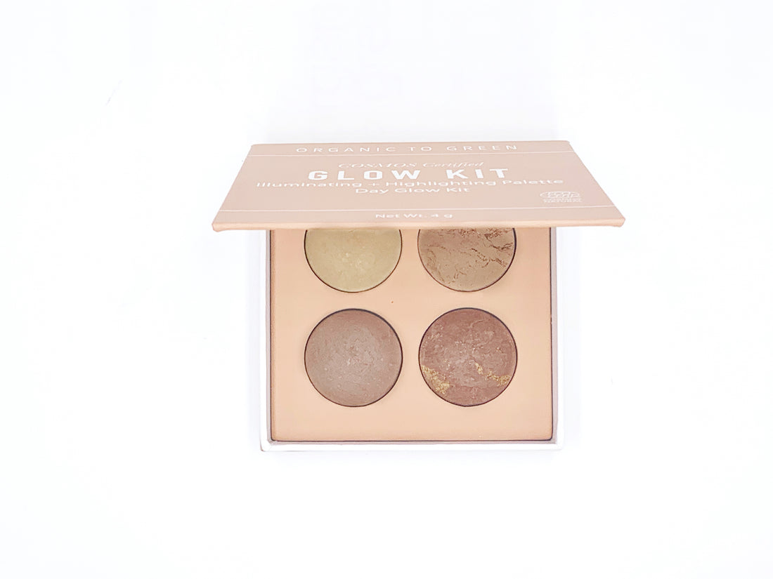 COSMOS Certified Day Glow Kit - Illuminating + Highlighting Palette