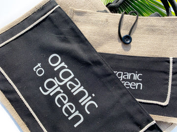 Eco Jute Tote with Waterproof Liner