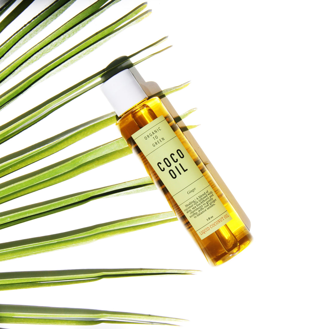 Liquid Coconut Oil Ginger - Healing Coco Oil