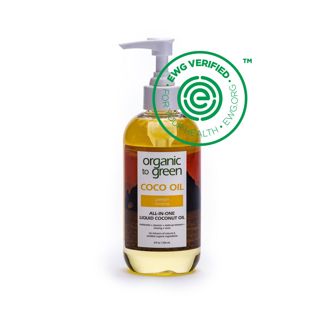 Liquid Coconut Oil Lemon - Purifying Coco Oil