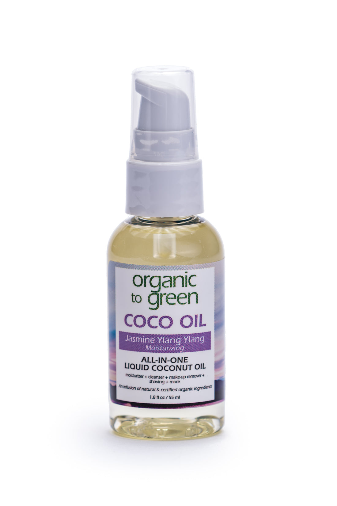 Liquid Coconut Oil Jasmine Ylang Ylang - Moisturizing Coco Oil