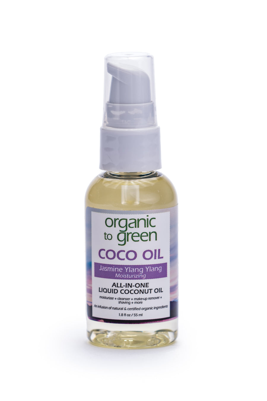Liquid Coconut Oil Jasmine Ylang Ylang - Moisturizing Coco Oil