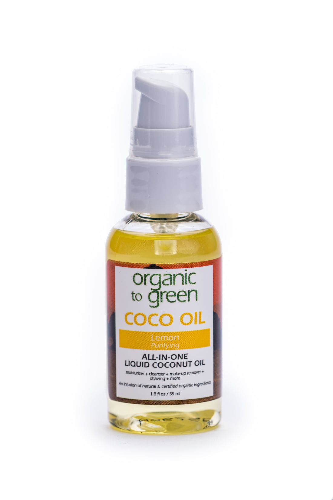 Liquid Coconut Oil Lemon - Purifying Coco Oil