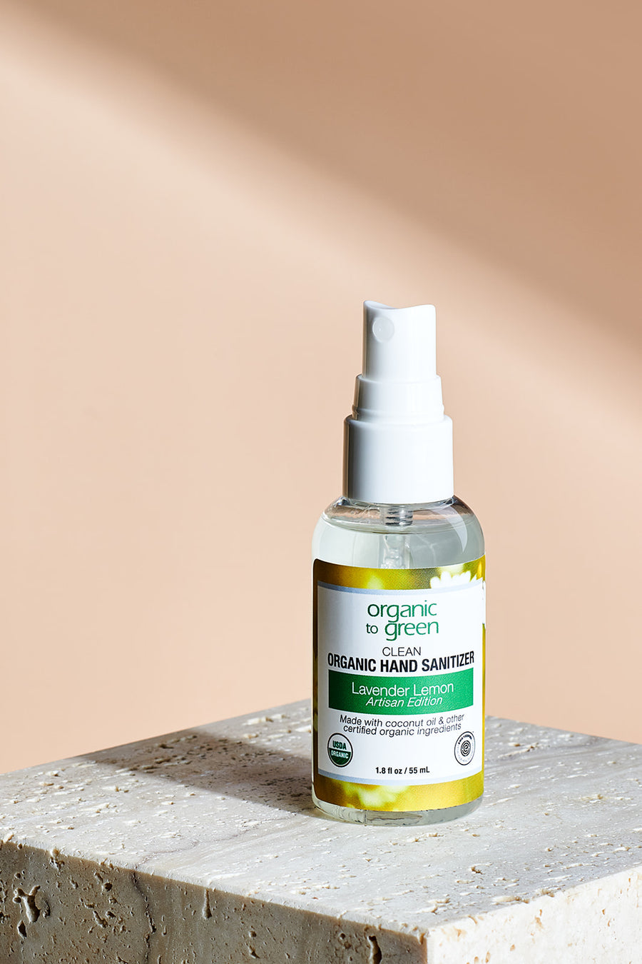 Clean Organic Hand Sanitizer Spray Lavender & Lemon