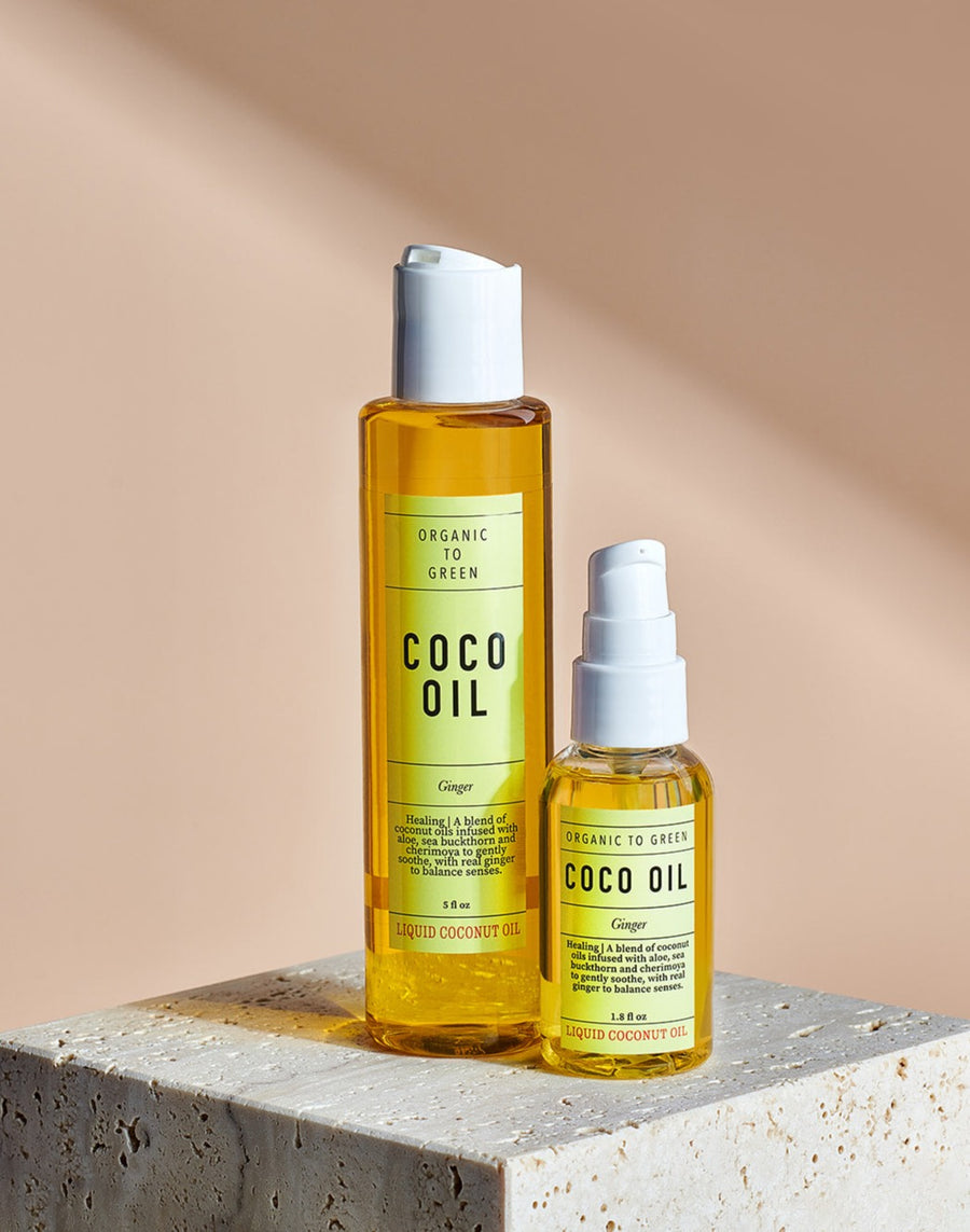 Liquid Coconut Oil Ginger - Healing Coco Oil