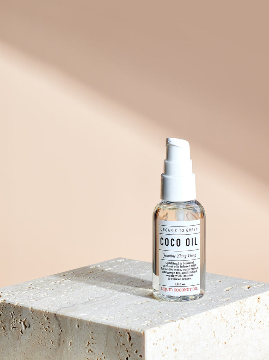 Liquid Coconut Oil Jasmine Ylang Ylang - Moisturizing Coco Oil