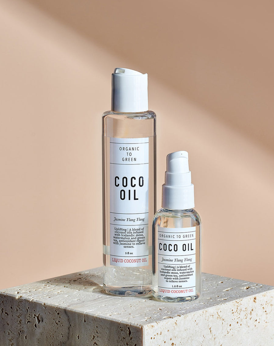 Liquid Coconut Oil Jasmine Ylang Ylang - Moisturizing Coco Oil