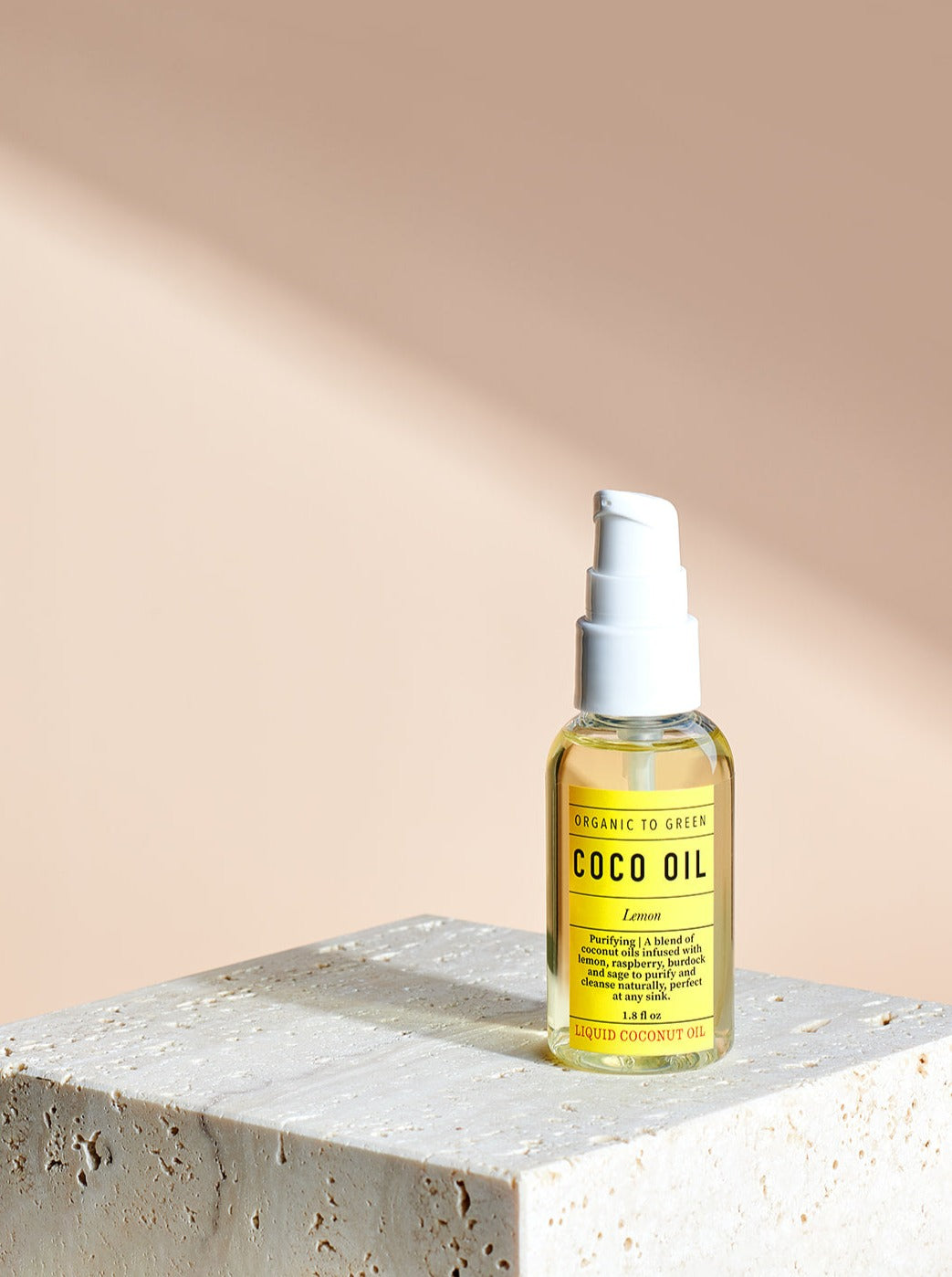 Liquid Coconut Oil Lemon - Purifying Coco Oil