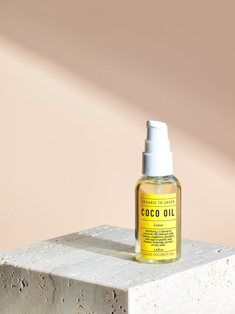 Liquid Coconut Oil Lemon - Purifying Coco Oil