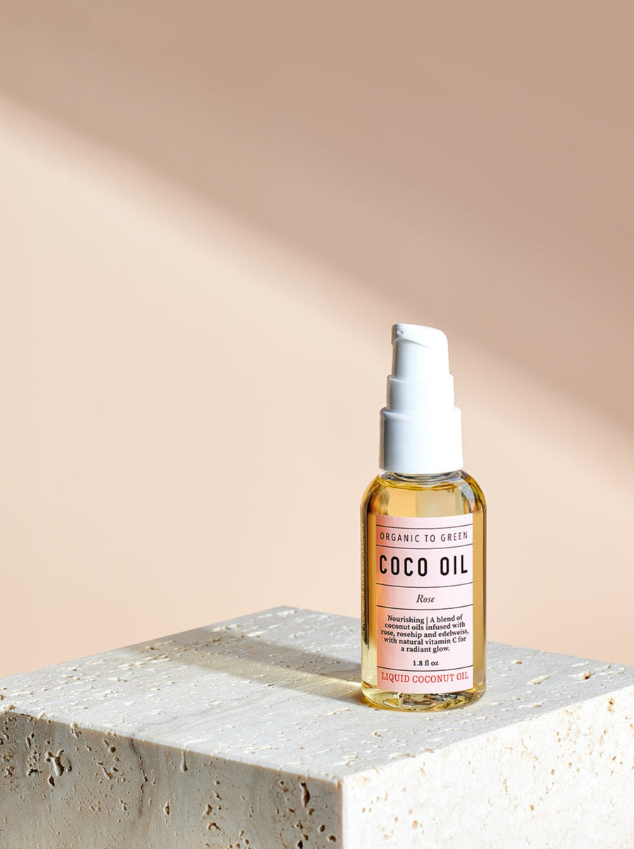Liquid Coconut Oil Rose - Anti-Aging Coco Oil