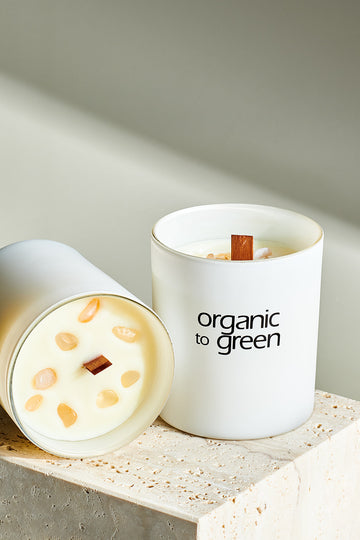 White Moonstone - Vanilla & Coconut CANDLE