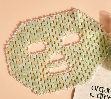 Jade Crystal Gem Facial Mask For Self Care + Anti Aging