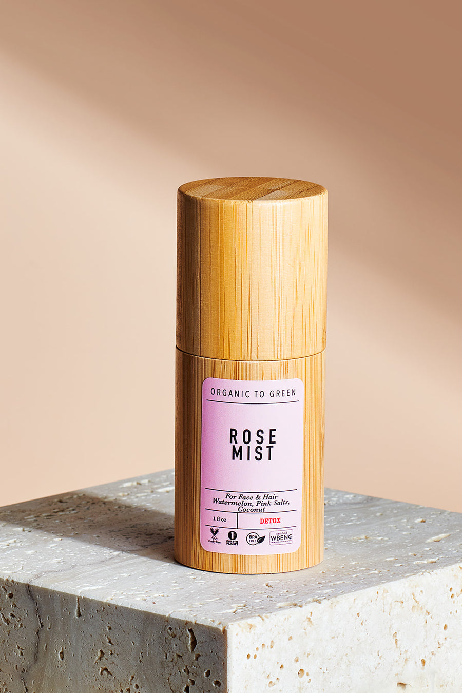 Rose Mist Spray Face & Hair - Watermelon, Pink Salts, Coconut