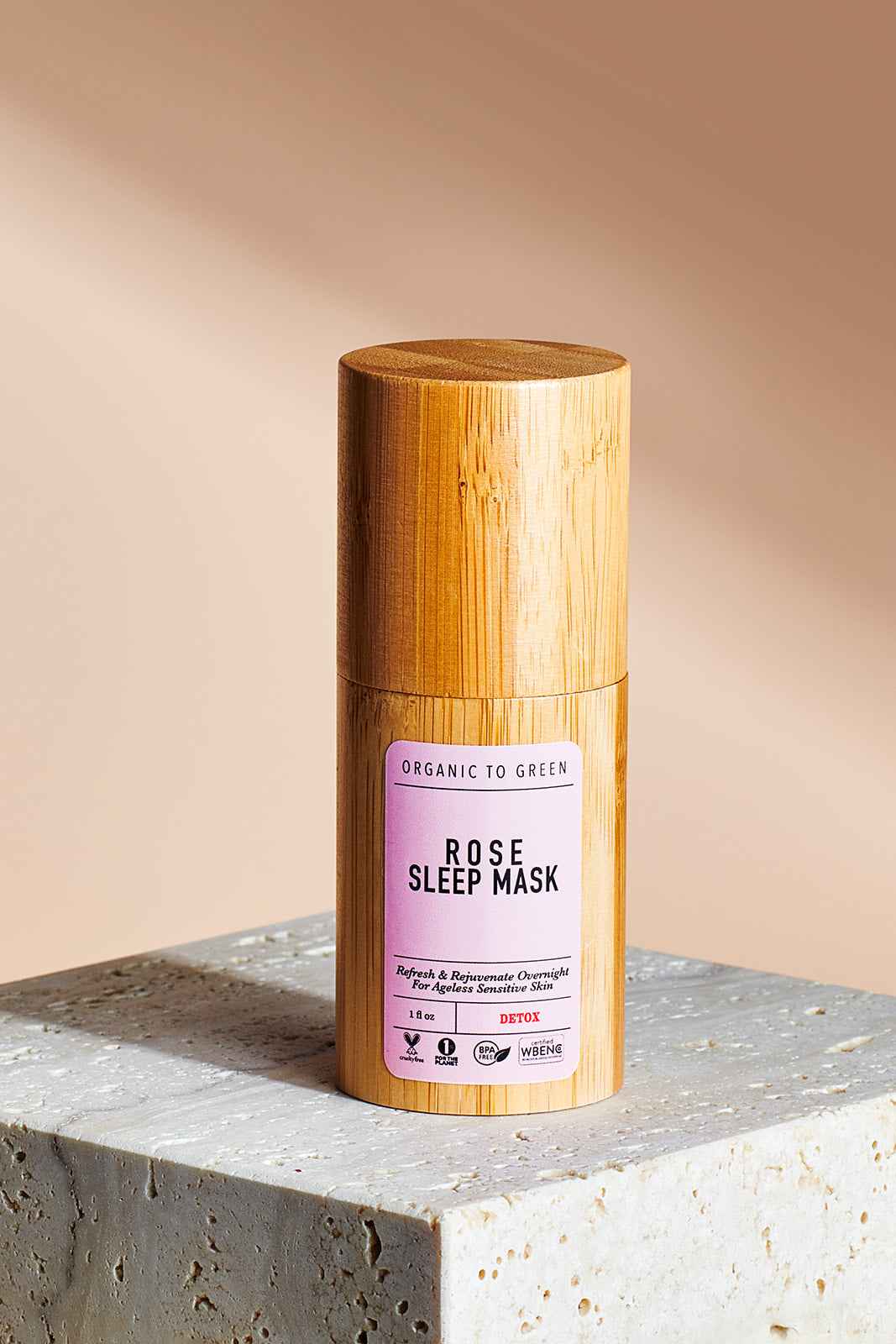 Rose Sleep Mask - Detox